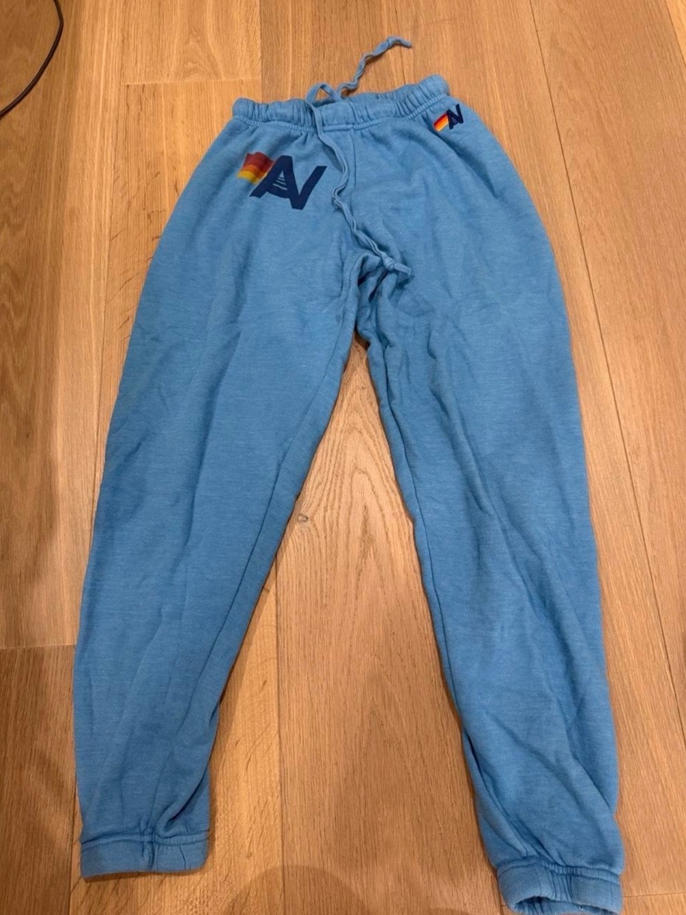 Aviator Nation Blue Jogger Sweatpants xs worn once